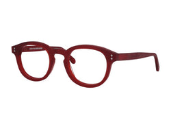 O.Six round, thick , red eyewear