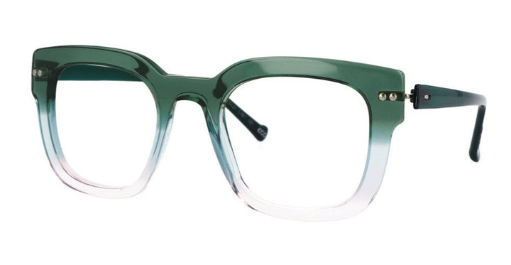 iGreen oversized bold green eyewear