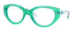 iGreen oversized cat eye green  frames