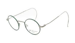 John Lennon silver and green round frames