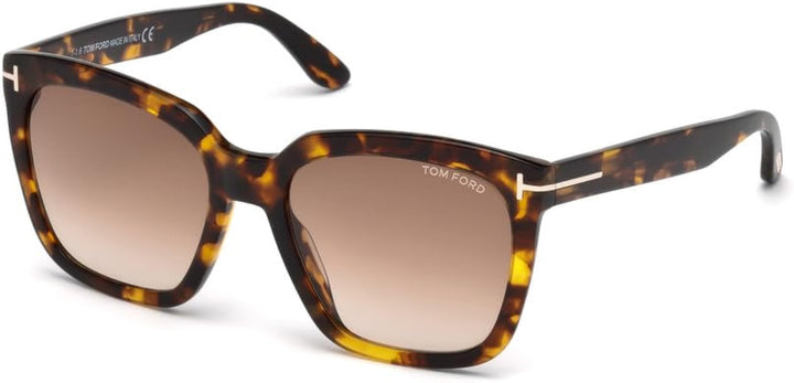 Havana oversized Tom Ford sunglasses