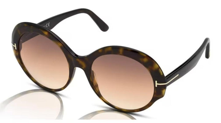 Tom Ford Oval Oversized Sunglasses 