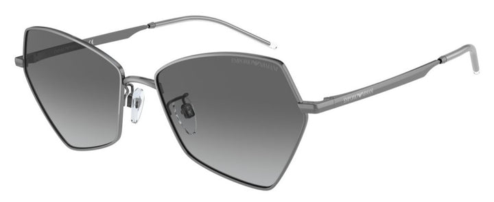 emporio armani geometric cat eye sunglasses 