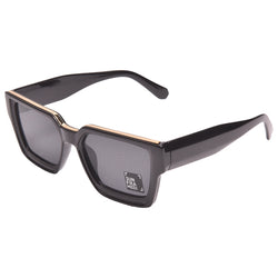 SunFramed! bold black and gold sunglasses